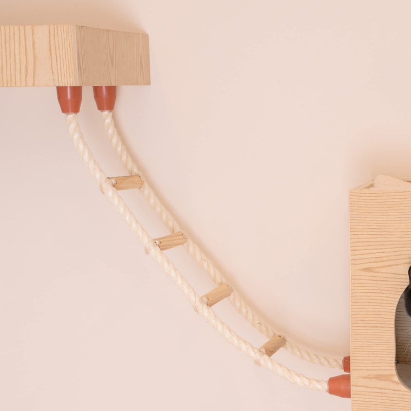 Armarkat Cat Wall Climber Series: Soft Ladder W1907E, Natural Beige - Image 3